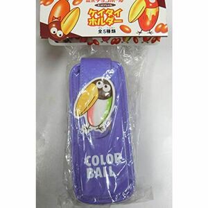 森永チョコボール キョロちゃん ケイタイホルダー パープル 単品 プライズ