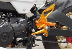 GROM グロム MSX125 JC61 レース用 バックステップ 金 SNIPER スナイパー SP0111GD