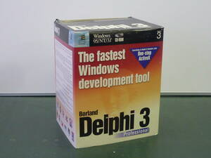 Delphi 3 professional【Borland, Windows 95 / NT / 3.1】