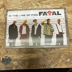 シHIPHOP,R&B FATAL - IN THE LINE OF FIRE アルバム,名作 TAPE 中古品