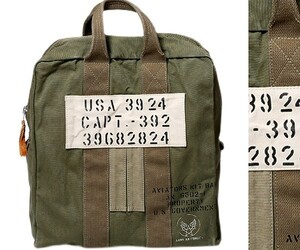 ★COOL US NAVY ミリタリー ウォッシュ キャンバス LOGO トートバッグ レトログリーン メンズ レディース 軍物 2way ロゴ★新品612