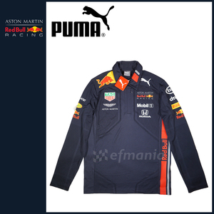 【非売品】 2019 レッドブル・ホンダ F1 支給品 長袖ポロシャツ S Puma 新品 ★マックス・フェルスタッペン