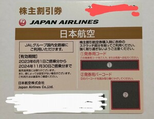 JAL 日本航空 株主優待券