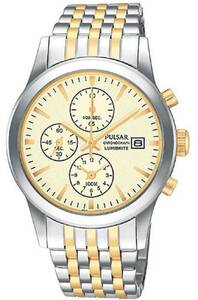 セイコー海外ブランド パルサー PULSAR PF8179 腕時計 メンズ ステンレスベルト 新品