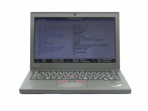中古　Lenovo　X270　CORE6世代i5　7200U 2.5GHZ 　メモリ4GB　　ノートパソコン　BIOSまで表示　　詳細不明/ジャンク扱い