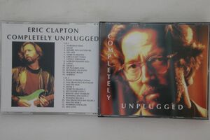 輸入2discs CD Eric Clapton Completely Unplugged UP356CM3340 NOT ON LABEL /00220
