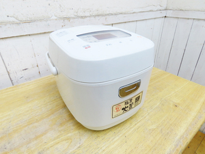 アイリスオーヤマ・ジャー炊飯器・2023年製・KS-RC21M05-W・3合炊き・中古品・150002