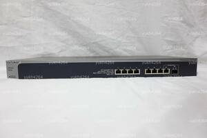 【美品】NETGEAR XS708E v2 XS708E-200AJS 8ポート 10GbE L2スイッチ RJ45 SFP+ 10GbE×8ポート LANハブ マルチギガ QNAP NAS マネージド