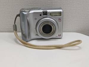 【RG-1630】【1円～】Canon Power Shot A540 コンパクトデジタルカメラ 動作確認済み デジカメ キャノン カメラ 中古品 保管品 現状品