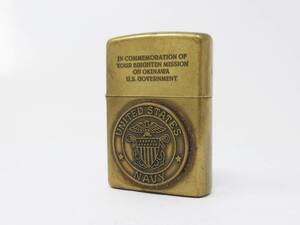 ZIPPO ジッポー 1995 アメリカ海軍 沖縄ミッション記念 ライター オイルライター U.S.NAVY 　　＃308