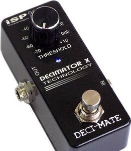 送料無料！新品 ◆ISP Technologies DECI-MATE MICRO DECIMATOR PEDAL◆ノイズ対策 エフェクターノイズゲート