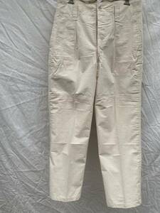 DEADSTOCK 戦中 WWⅡ 作業服 ワークパンツ センタープレス TROUSERS 木製ボタン ジャパンヴィンテージ JAPAN VINTAGE 30s40s 戦争資料