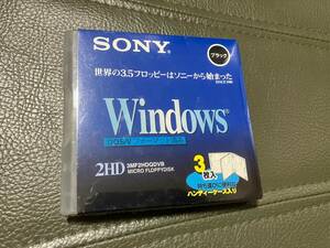 ★☆　SONY製　2HD　Windows（DOS/V）フォーマット済　3MF2HDQDVB　３枚入り　未開封　☆★