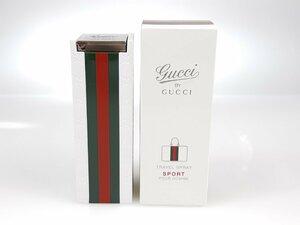 希少 廃盤品　グッチ GUCCI　BY GUCCI バイ グッチ　スポーツ SPORT　プールオム オードトワレ トラベルスプレー 30ml　残量：7割　YK-3617