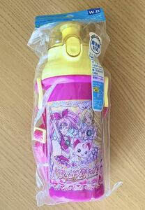 スイートプリキュア 水筒 直飲みプラワンタッチボトル 【 新品 未開封 】 プリキュア 直飲み水筒 ワンタッチボトル 2011年 当時物