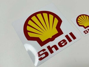 Shell 四角大 ステッカー / ハイクオリティ シェル 当時 Z1 Z2