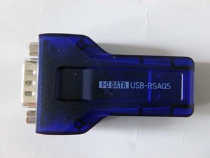 ★IO DATA　RS232C-USBアダプター　USB-RSAQ5　ジャンク扱い★送料120円