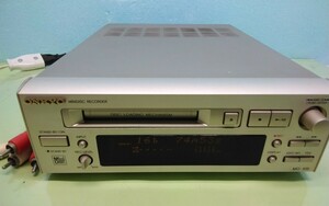 オンキョー　MINIDISC RECORDER　年式不明　出力コード付き　　　　　　　　　　　　 　　　　　　　　　　　MD -105　 [1903012538D] 