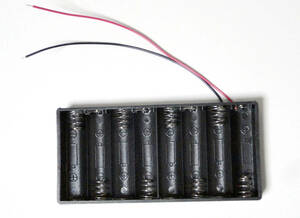 電池ボックス 単3電池 8本 リード線仕様 電池ケース 乾電池 単三 8本 単三乾電池 12V 電池 ８本 バッテリーケース 単３用 匿名送料込み 
