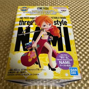 ワンピース ONE PIECE magazine ワールドコレクタブルフィギュア 夢の一枚 three sword style NAMI ナミ未開封