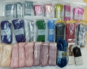 100円〜 ハンドメイド用材料 手芸材料 編み物◆ハワイアンコード メルヘンテープ まとめてセット