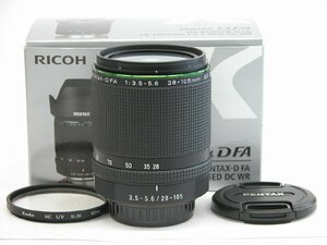 ★☆PENTAX D FA 28-105 F3,5-5,6ED DC WR 極上品☆★