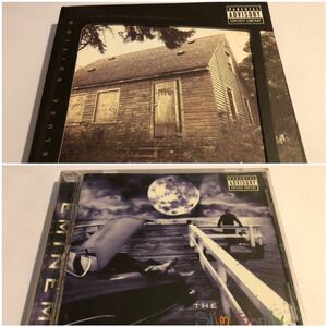 EMINEM ２枚セット The Slim Shady LP と Dr. Dre, Rick Rubinが参加の8th album The Marshall Mathers LP 2 エミネム　ＣＤ
