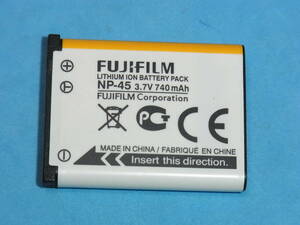 FUJI FILM 未使用品 純正バッテリー NP-45 １個 管理531