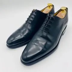 【希少】バーウィック ホールカット ロングノーズ スペイン 黒 6 革靴