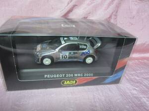 JADI 1/43 PEUGEOT 206 WRC 2000