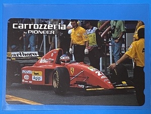 パイオニア　フェラーリ　F1 テレカ