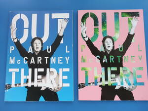 Paul McCartney OUT THERE ポール・マッカートニー コンサートライブパンフレット2冊セット/ビートルズ/日本公演/３Dメガネ付き。