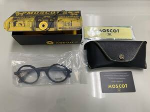 【未使用送料込】MOSCOT ZOLMAN ゾルマン 丸眼鏡 メガネフレーム 鼈甲