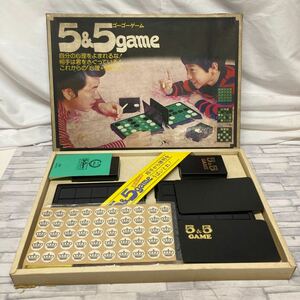 1636番　オンダ　5＆5game ゴーゴーゲーム 昭和レトロ ボードゲーム ゲーム