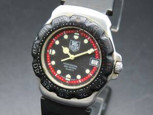 1円～! 稼動品★正規品 TAG HEUER タグホイヤー WA1214 フォーミュラ1 プロフェッショナル200ｍ クォーツ デイト ボーイズ腕時計 TTKLG5603