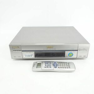 tyom 1202-1 256 Panasonic NV-DH1 パナソニック D-VHSビデオカセットレコーダー 通電OK 動作未確認 リモコン付き 電源コード無し