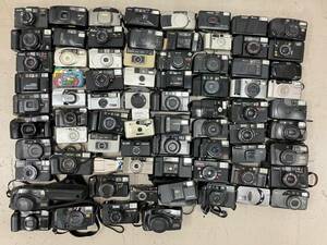 【大量75個】 キャノン ミノルタ 富士フィルム 等 コンパクトカメラ 等 大量 まとめ ジャンク D75