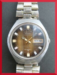 セイコー SEIKO ロードマチック LM 25石 自動巻き 3針 デイデイト 5606-7300 男性用 メンズ 腕時計 U659 稼働品