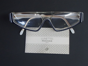 未使用 ビンテージ マダムロシャス ROCHAS PARIS 眼鏡 メガネフレーム 種別: フルリム サイズ: 57□14 材質: セル 型式: 4600 管理No.11026