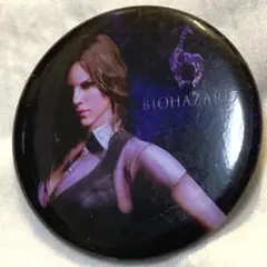 バイオハザード 6 BIOHAZARD ヘレナ・ハーパー　缶バッジ　ホラーゲーム