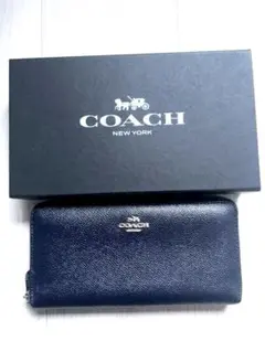 COACH 財布 ブラック 長財布