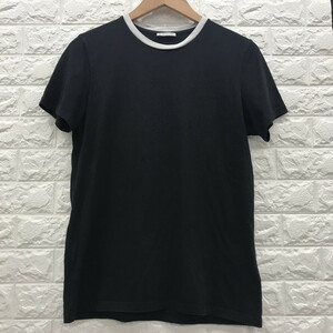 MONCLER Tシャツ バックロゴ ブラック サイズS [jgg]