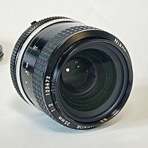 クモリあり ニコン Nikon AI Nikkor 35mm F2 単焦点 カメラ レンズ
