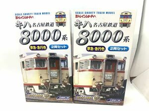 【新品未開封】Bトレインショーティー 名古屋鉄道 キハ 8000系 準急・急行色 2両セット 2箱セット 鉄道模型