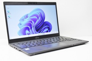 ノートパソコン Windows11 中古 ハイスペック 富士通 LIFEBOOK U939 第8世代 Core i7 メモリ16GB SSD256GB Windows10 カメラ 13.3インチ