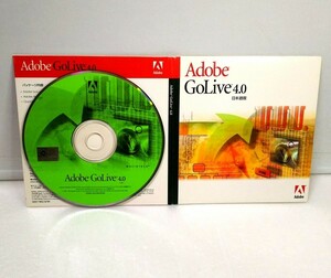 【同梱OK】 Adobe GoLive 4.0 / Mac版 / Webオーサリングツール / ホームページ制作
