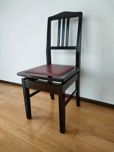 ピアノ椅子（トムソン椅子）ヤマハ　YAMAHA 高さ調整可 美品【送料無料】