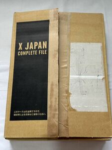 X JAPAN　限定版写真集　COMPLETE FILE　1989-1997　3冊組　箱付　シリアルナンバー入プレート付