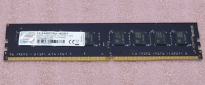 ∠G.Skill F4-2400C15D-16GNT(一枚のみ) *PC4-19200/DDR4-2400 Samsungチップ 288Pin DDR4 UDIMM 8GB 動作品