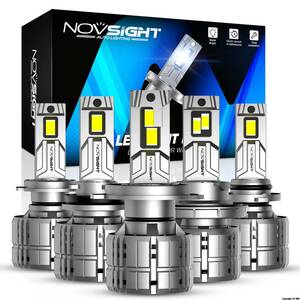 Novsight N60 200ワット40000LM超高輝度H7 led canbus H4 H11 H8 H9 9005 HB3 9006 HB4 H13 9012ランプ6500 6000kヘッドライト電球
